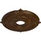 Ekena Millwork Attica Ceiling Medallion (Fits Canopies up to 5"), 18"OD x 4"ID x 5/8"P, Root Beer Crackle CM18ATRBC - alternate 4